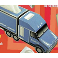 Semi-Truck SniftyPak Novelty Series Facial Tissue Paper